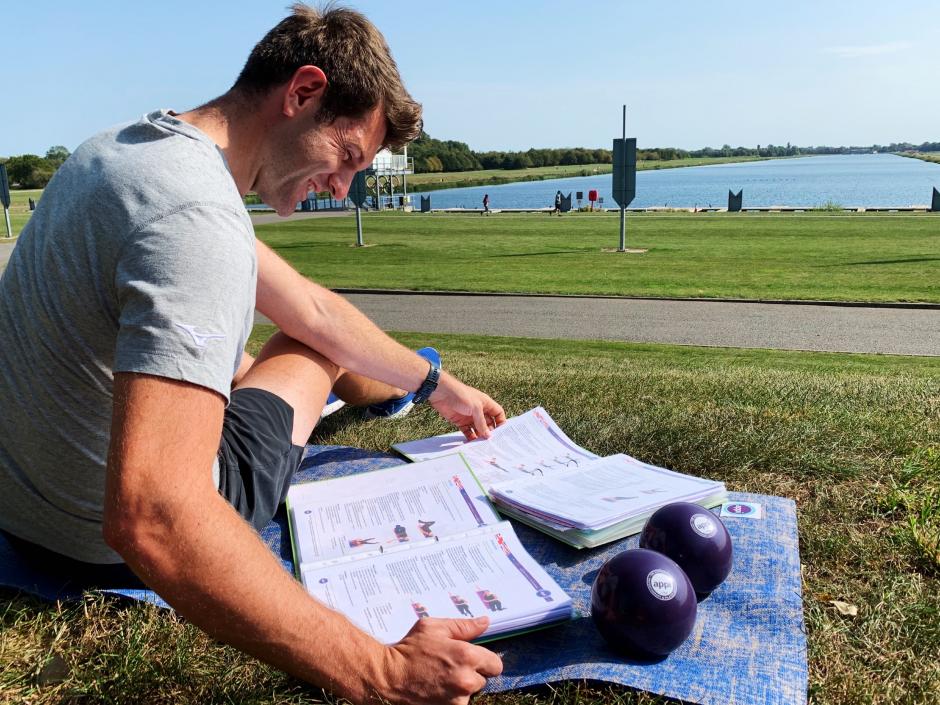 Tom Barras APPI Olympics training